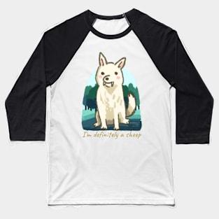 Cute wolf is a sheep Baseball T-Shirt